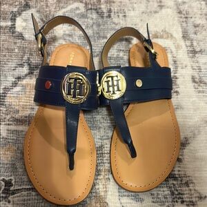 Tommy Hilfiger Women's Navy Sandals